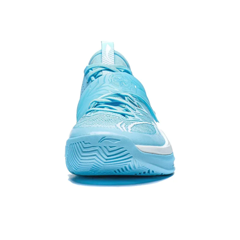 LiNing Liren3 TEAM Cushioning Anti Slip And Wear Resistant Low Top Basketball Shoes Men's Ice Cool Blue-4
