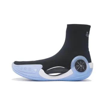 Glare x LiNing WOW 9 Way Of Wade 9 LS Cushioning Rebound High Top Performance Basketball Shoes Women's Black