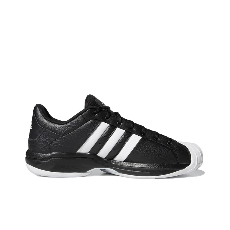 Adidas Pro Model 2G Low Black White-1