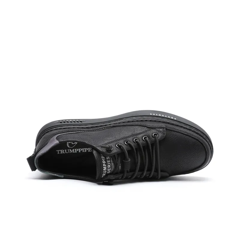 TRUMPPIPE Stylish Skateboarding Shoes Men's Black-3