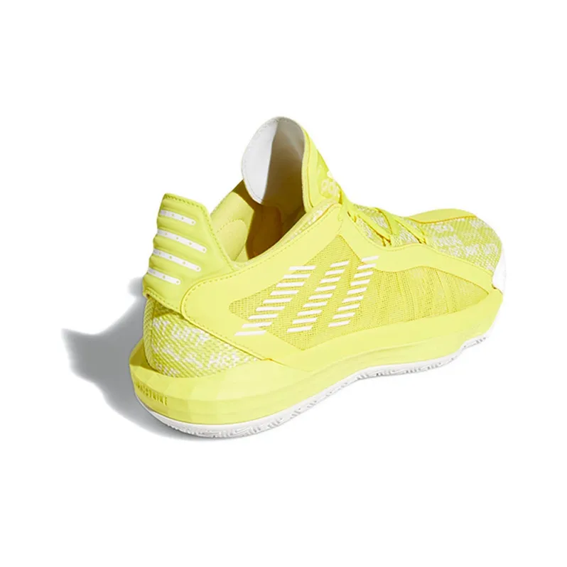 Adidas Dame 6 Gca 'Shock Yellow'-3