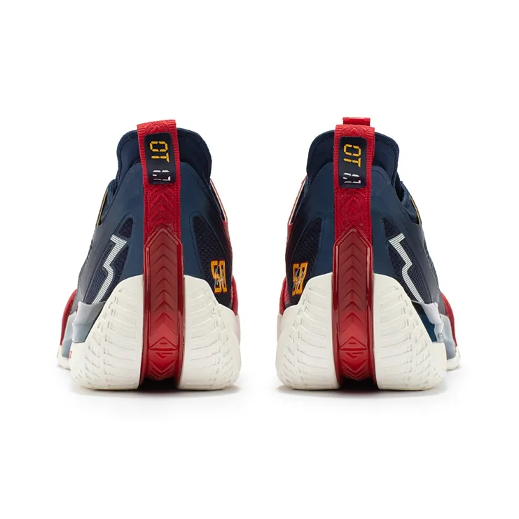 361° Chan 3 Pro Abrasion Resistant Slip Resistant Low Top Performance Basketball Shoes Men's Zen White-4