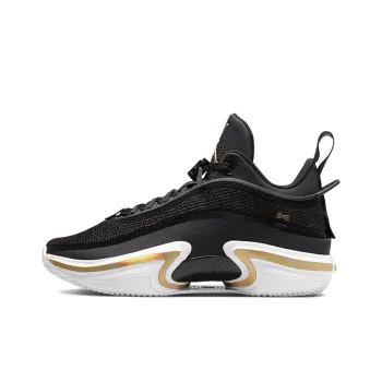 JORDAN 36 Low Pf Black Gold White Sole