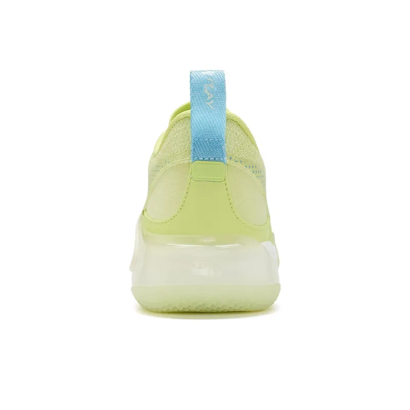 PEAK Surfing The Big Triangle 2.0 Anti Slip Wear Resistant Low Top Basketball Shoes Men's Fruit Green-4