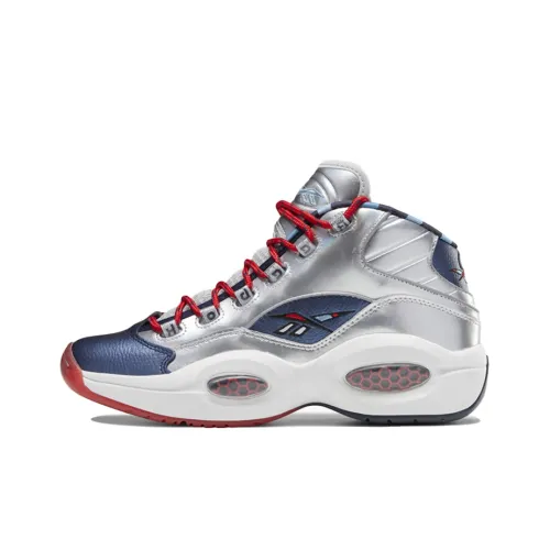 Reebok Question Mid Iverson X Harden Silver