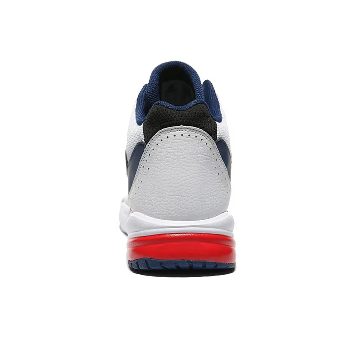 PEAK Mid-Top Performance Basketball Shoes Men's White Blue-4