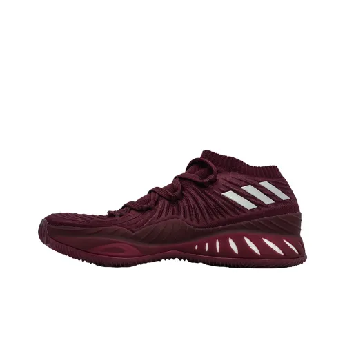 Adidas Crazy Explosive 2017 Basketball Shoes Men Low-Top Burgundy