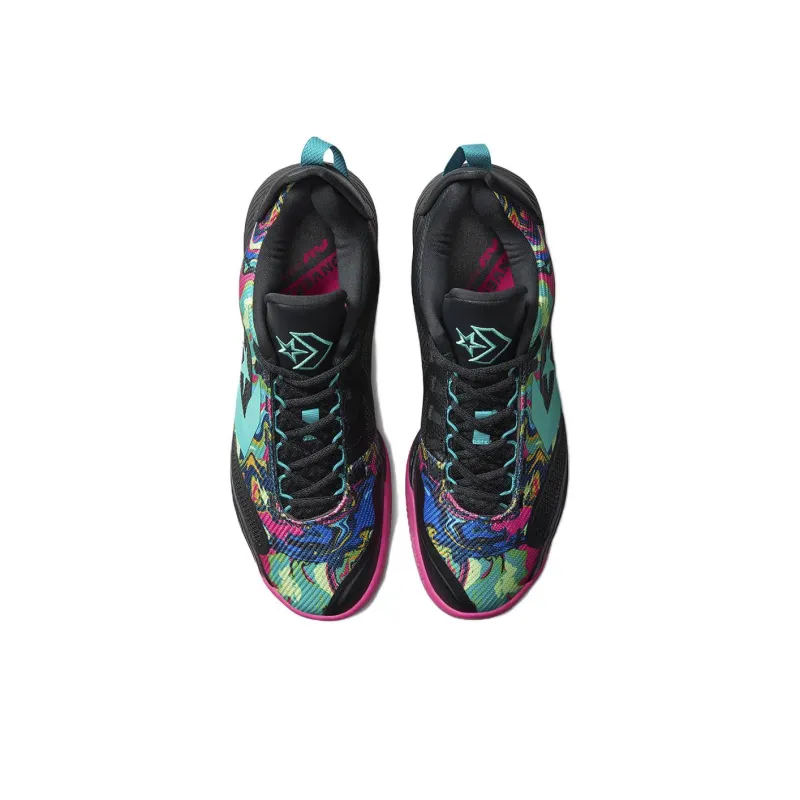 Converse All Star Bb Shift Ox Black Pink Teal-3