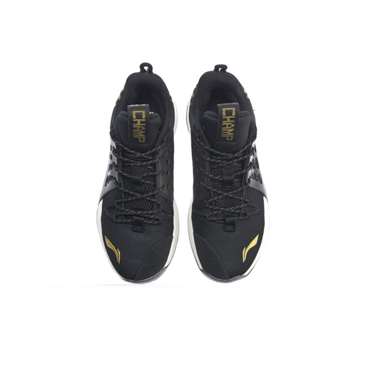 black and gold champion shoes