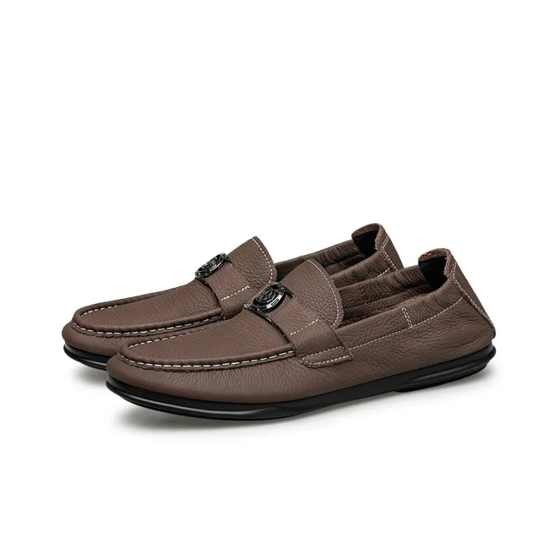 ZRO Men's Casual Shoes Men Low Top White/Black/Brown-14