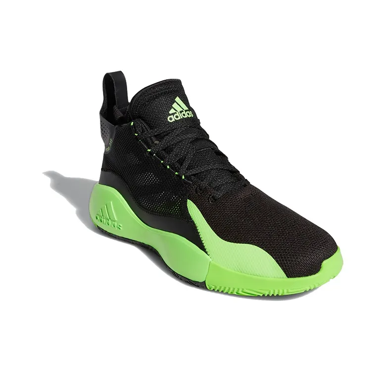 Adidas D Rose 773 2020 'Black Team Solar Green'-2