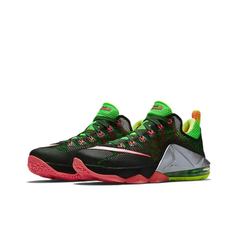 Nike LeBron 12 Low EP 12 'Black Pink'-2
