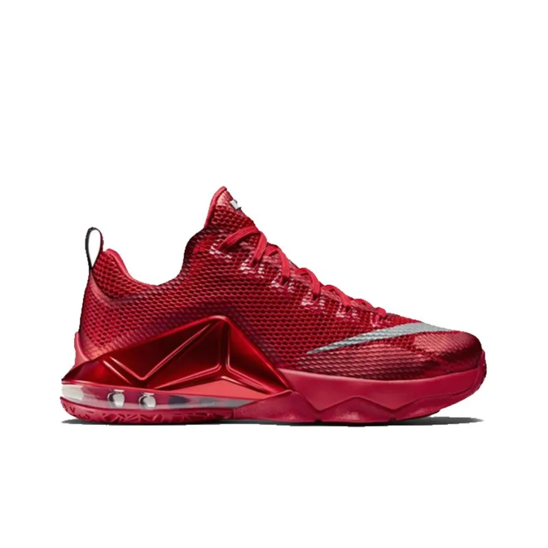 Nike LeBron 12 Low University Red-1