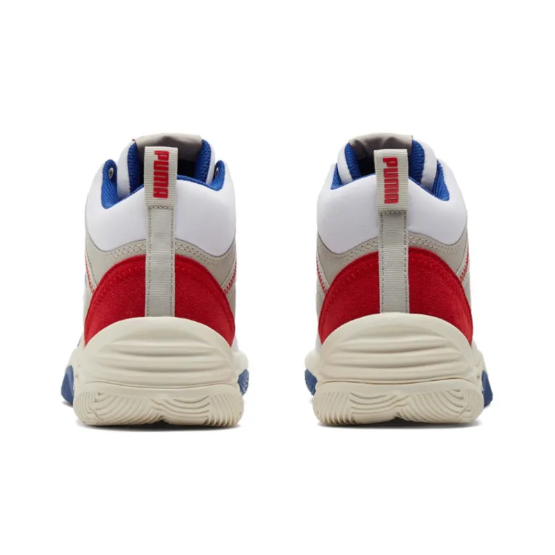 PUMA Rebound Future Evo 'White High Risk Red'-4