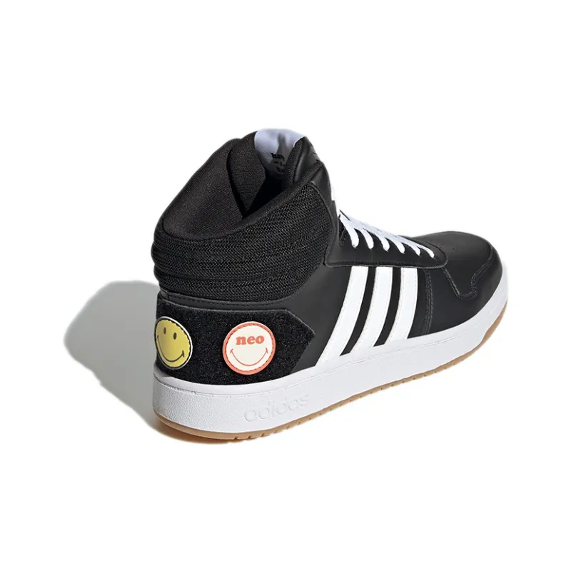 Adidas Neo Hoops 2.0 Mid 'Black White'-3