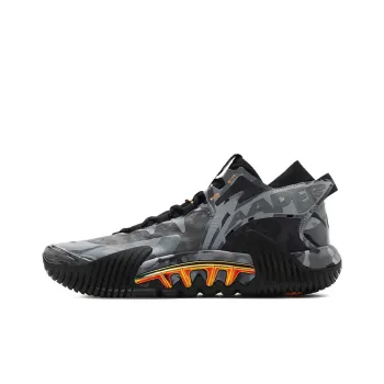 Aape X LINING Badfive 2 Low Basketball Shoes Men Low Top Black/Brown Gray