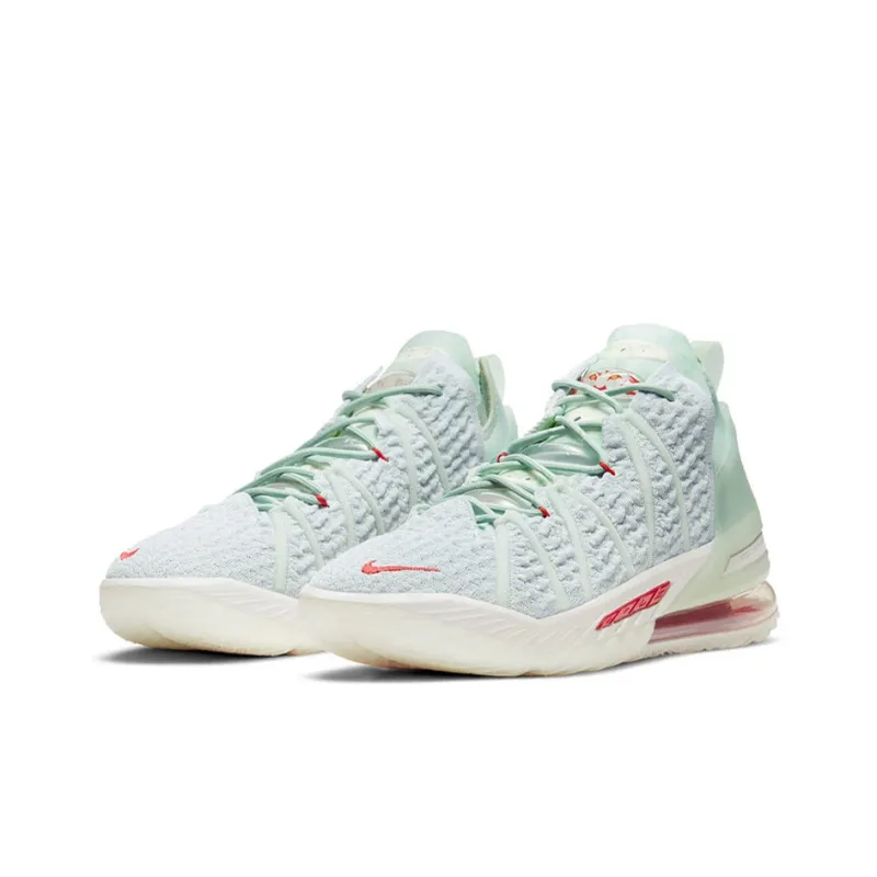 Nike LeBron 18 EP & Lebron 8 QS 'Green Red'-3