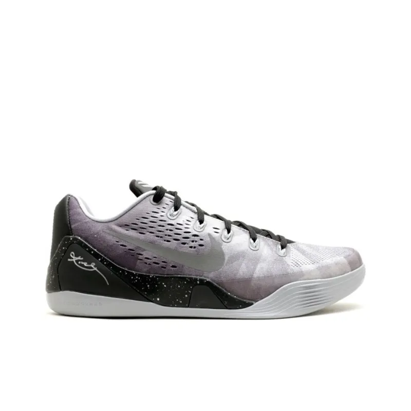 Nike Kobe 9 Em Low Metallic Silver-1