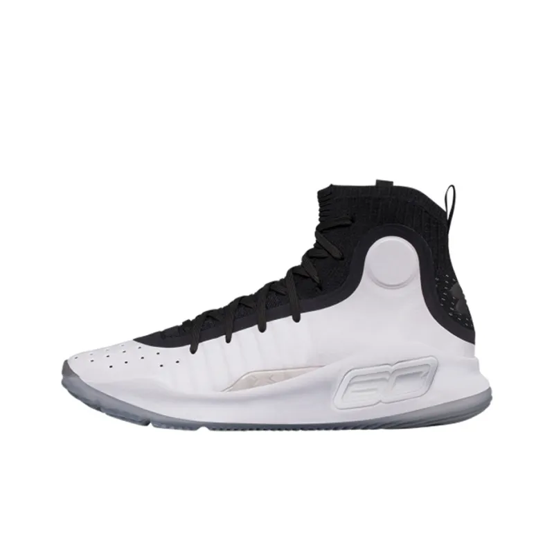 Under Armour Curry 4 White Black-0