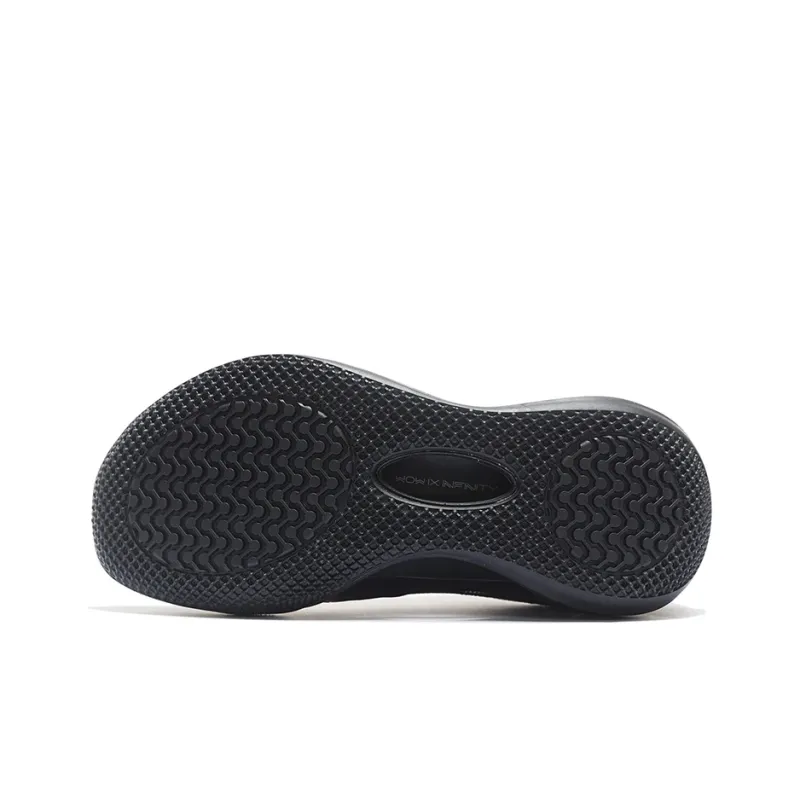 LiNing WOW 9 Low Cushioning Anti Slip Wear Resistant Breathable Supportive Rebound Low Top Basketball Shoes Black-4