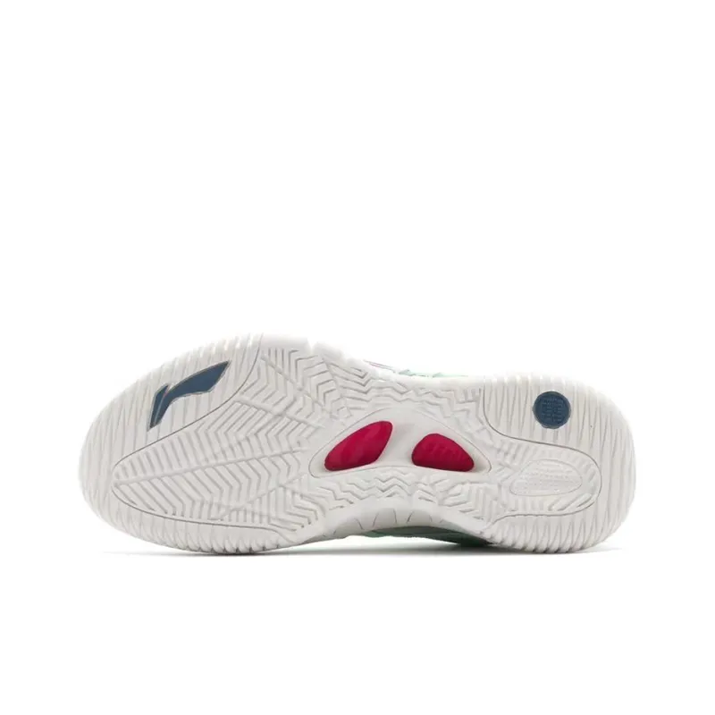 LiNing Badfive 2 Low Cushioning Anti Slip And Wear Resistant Coverage Support Low Top Basketball Shoes Emerald Green-5