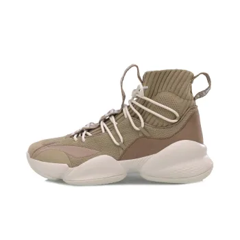 LiNing Power 5 PLAYOFF High Top Basketball Shoes Men's Taupe