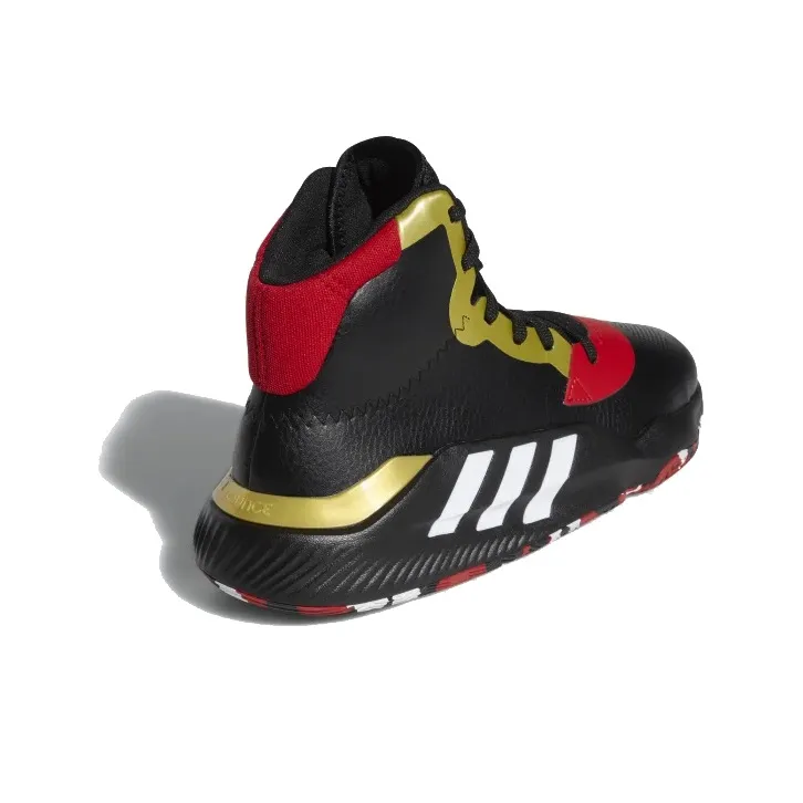 Adidas Pro Bounce 2019 Black Scarlet Gold-3