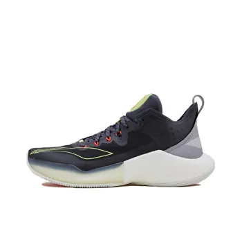 LINING SONIC 8 Basketball Shoes Men Low Top Black/White