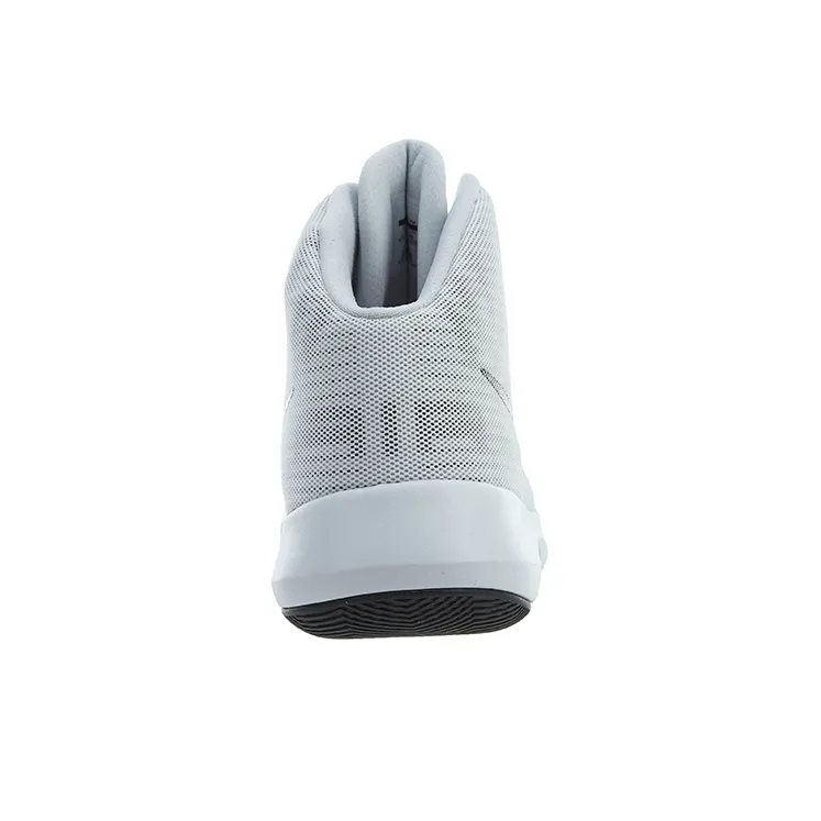 Nike Air Precision Basketball Shoes Men Mid Top White/Black-2