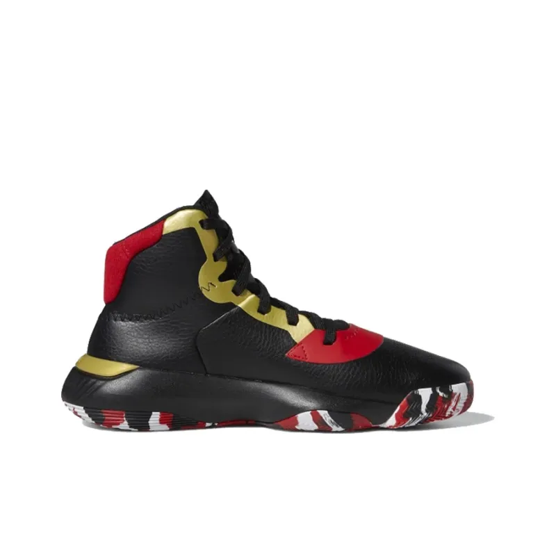 Adidas Pro Bounce 2019 Black Scarlet Gold-1