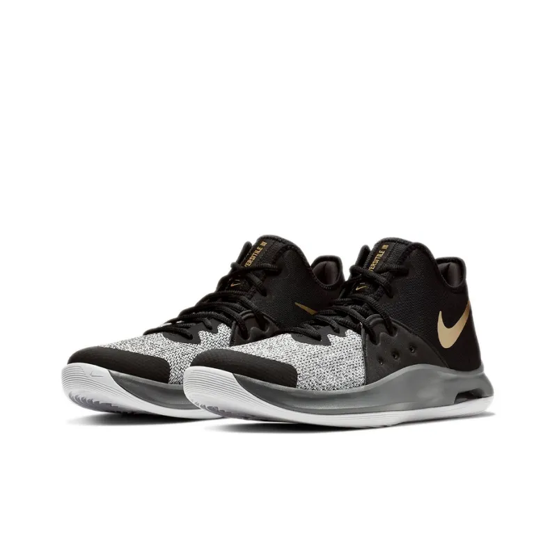 Nike Air Versitile 3 Black Metallic Gold-2
