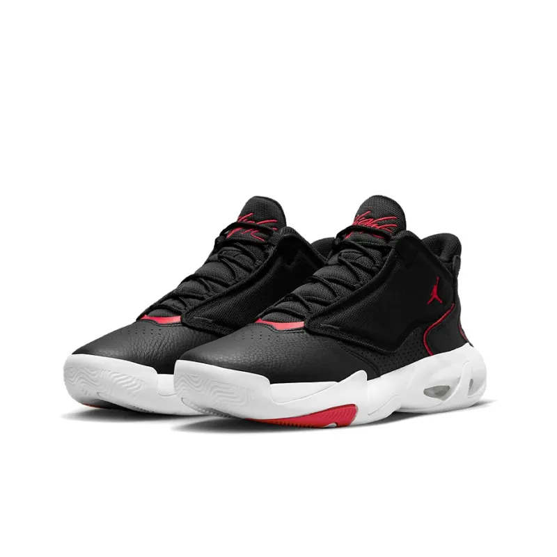 JORDAN Max Aura 4 Black University Red-2