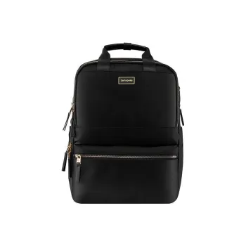 SAMSONITE Fabric Laptop Backpack Medium Size Women's Black