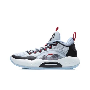 LiNing Shuai 14 Low Cushioning Anti Slip Wear Resistant Breathability Mid Top Basketball Shoes Men's Blue Black