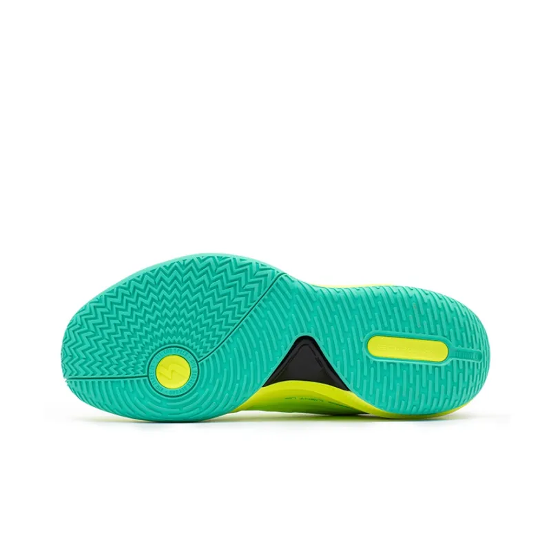 361° Big3 4.0 QUICK Basketball Shoes Men Low Top Neon Solar Yellow/Obsidian Black-4