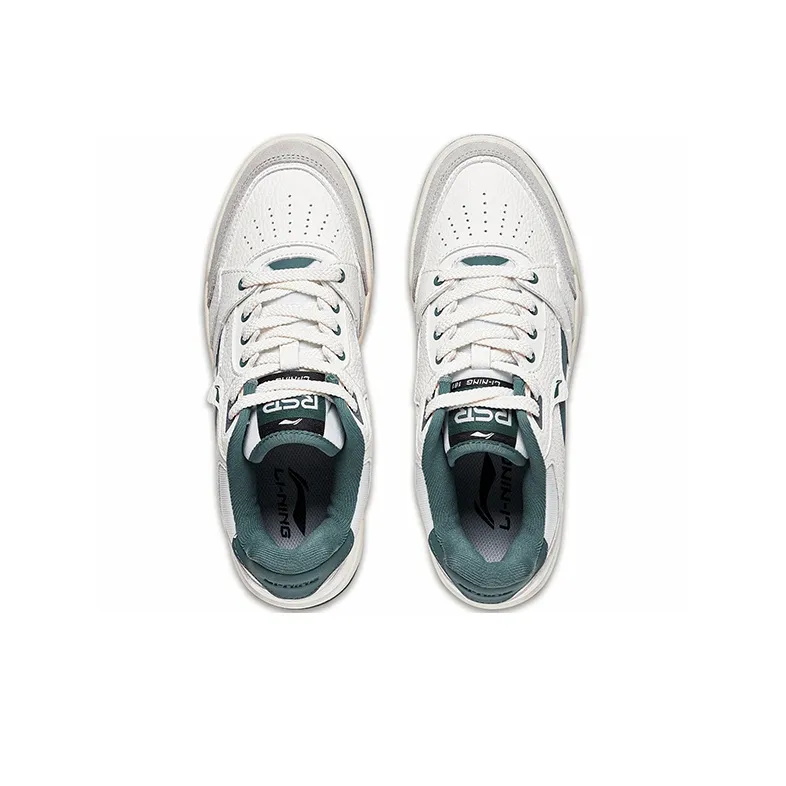 LiNing RSR 101 Basketball Shoes Women's White Gray Green-2