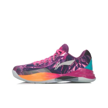 LiNing Night Stalker Cushioning Anti Slip And Wear Resistant Breathable Coverage Low Top Basketball Shoes Men's