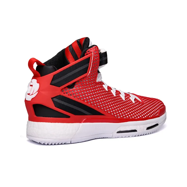 Adidas D Rose 6 Boost Scarlet Black-3