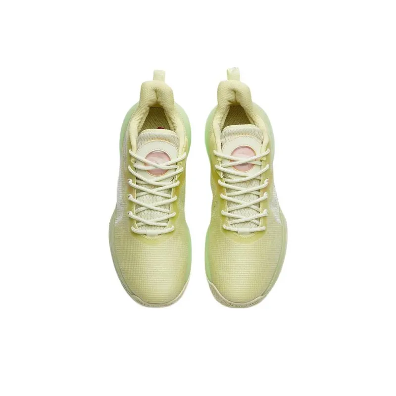 ANTA Basketball Collection Basketball Shoes Men Low Top Neon Light Green/Princess Green-2