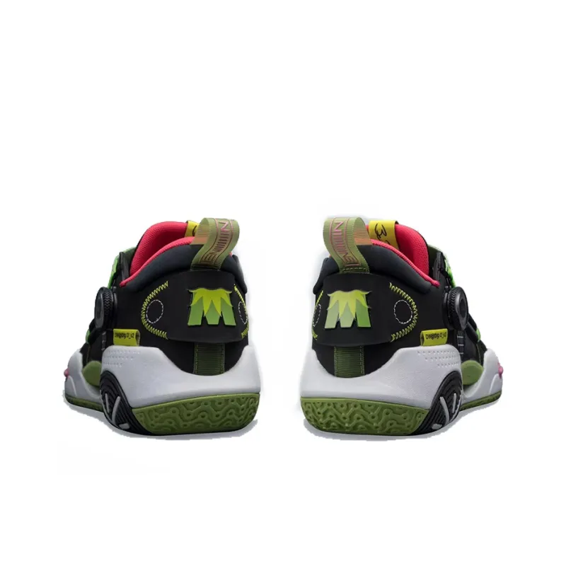 The Muppets x LiNing All City 9 V2 Wear Resistant Slip Resistant Performance Basketball Shoes Men's Beige-4