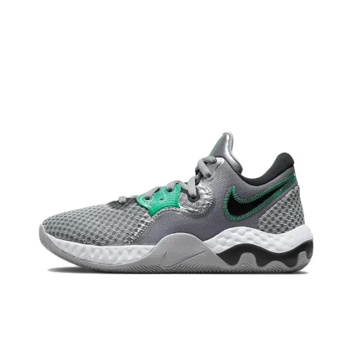 Nike Renew Elevate 2 Basketball Shoes Men Low-Top Gray/Green