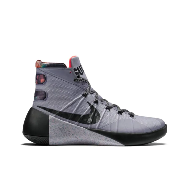 Nike Hyperdunk 2015 Basketball Shoes Men High-Top Gray/Black-1