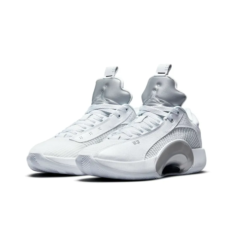 Jordan Xxxv Low Metallic Silver-2