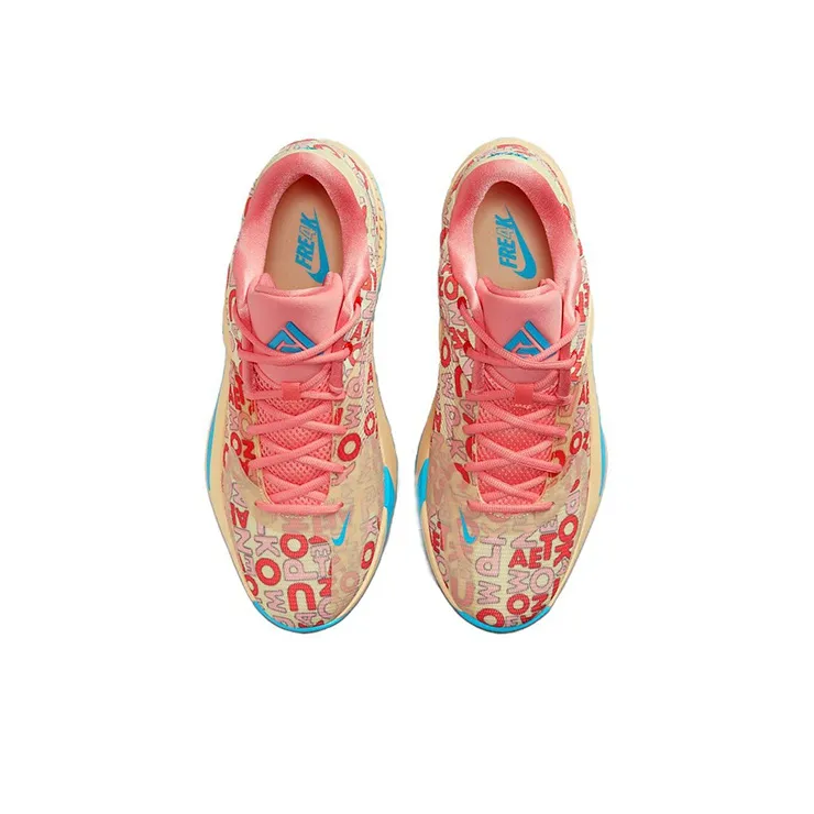 Nike Zoom Freak 4 EP 'Letter Bro Coral'-3