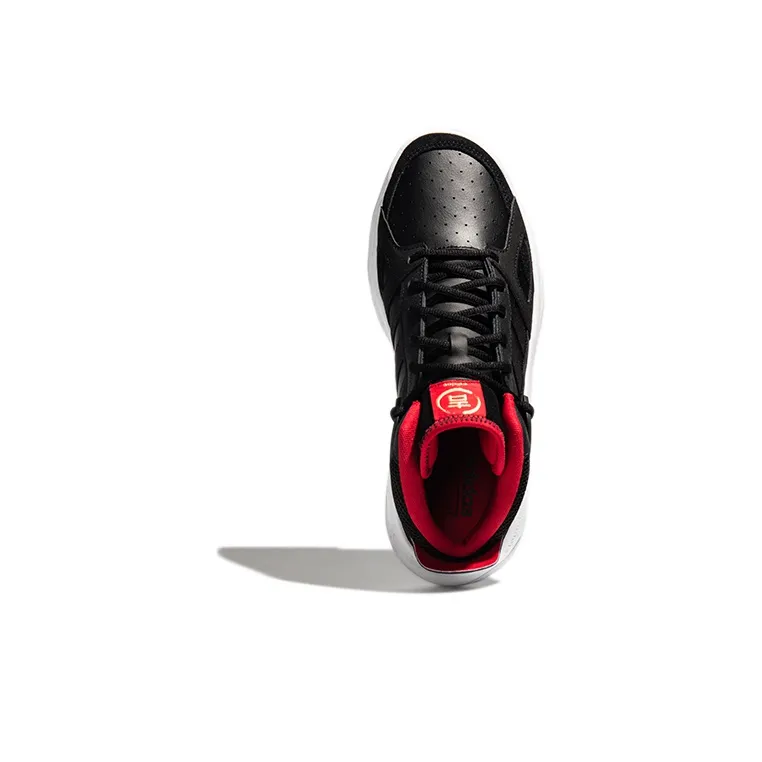 Adidas Neo STREETSPIRIT Abrasion Resistant Low Top Performance Basketball Shoes Men's Black-4