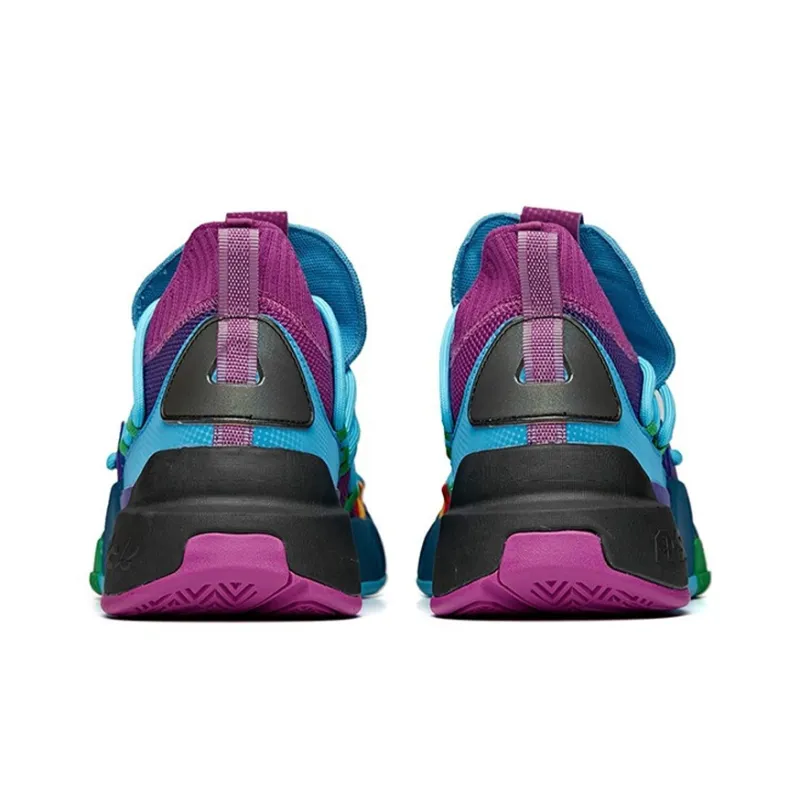 Anta Player 3rd Generation Low-Top Performance Basketball Shoes Men's Frozen Blue-3