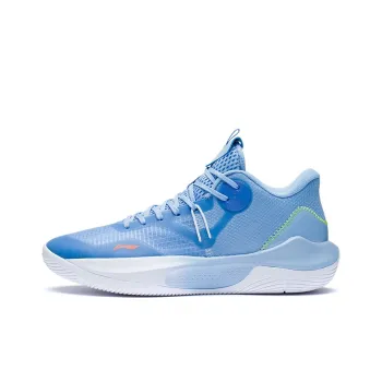 LINING SONIC Team LOW Basketball Shoes Men Low Top Aurora Blue