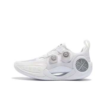 LINING WOW 9 Basketball Shoes Unisex Low Top Standard White