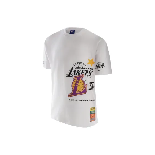 NBA Los Angeles Lakers T-Shirts Unisex White