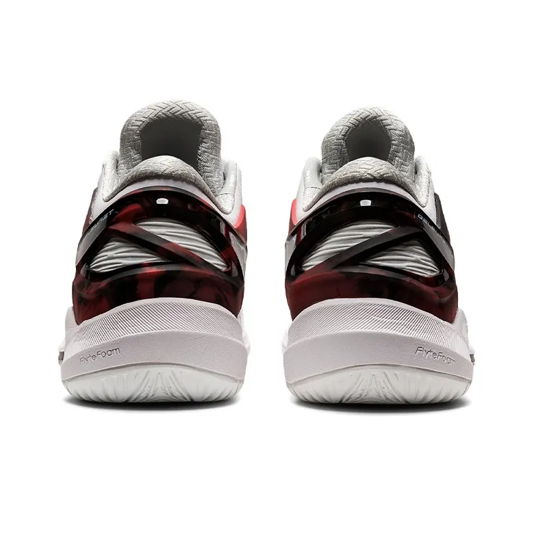 Asics Gel Burst 25 Low 'White Classic Red'-3